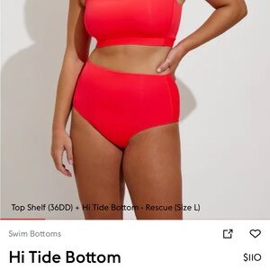 Left On Friday Red hi tide bottoms